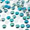 John Bead Acrylic Round Flat Back Rhinestones, 10mm